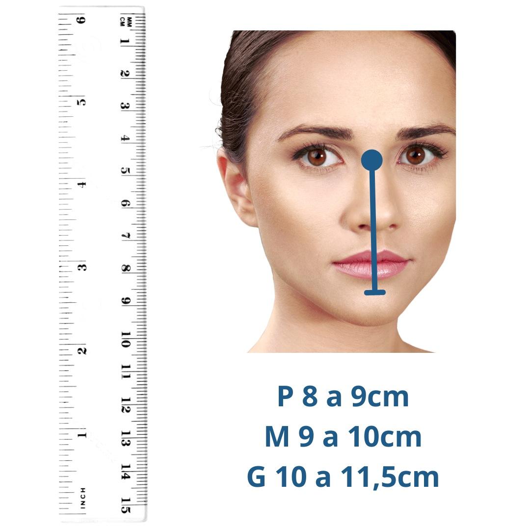 Máscara Facial F1A Full Face Cpap M BMC FM1A